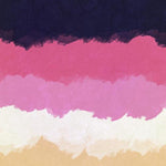 Alisa Galitsyna Collection de literie abstraite Sunset Sky Blush