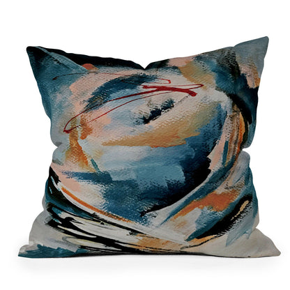 Alyssa Hamilton Art Drift 6 A Bold Media Mix Throw Pillow Collection - Decor Addict, LLC