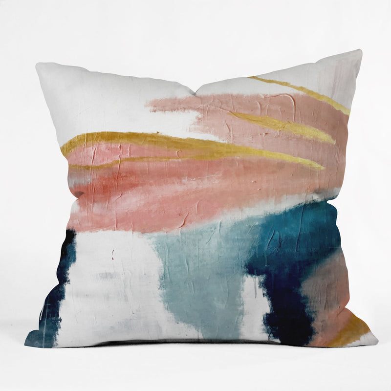 Alyssa Hamilton Art Exhale Throw Pillow