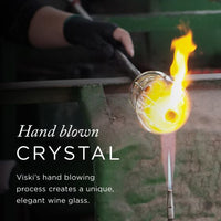 Rolling Crystal Wine Glasses by Viski® - Decor Addict, LLC