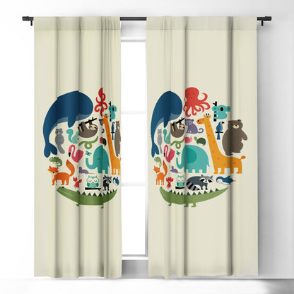 Andy Westface We Are One Kids Window Treatment - Decor Addict, LLC