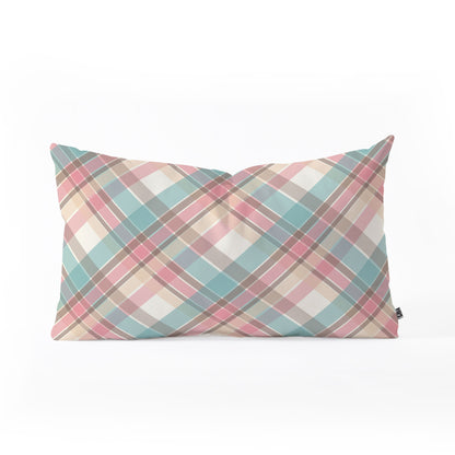 Avenie Diagonal Tartan Vintage Throw Pillow - Decor Addict, LLC