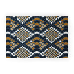 Colección de alfombras de bienvenida Avenue Snakeskin Python