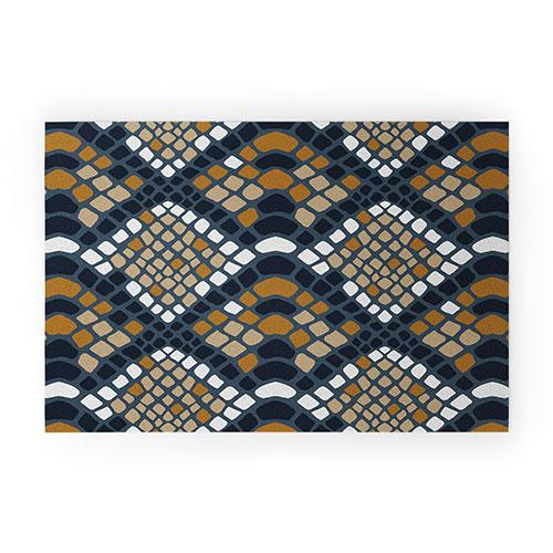 Colección de alfombras de bienvenida Avenue Snakeskin Python