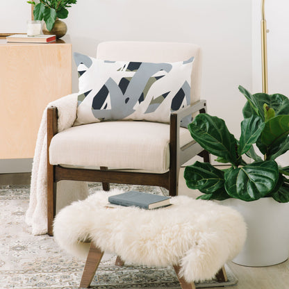 Camilla Foss Abstract Sealife Throw Pillow - Decor Addict, LLC