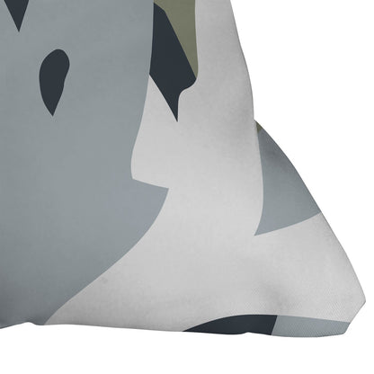 Camilla Foss Abstract Sealife Throw Pillow - Decor Addict, LLC
