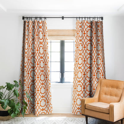 Caroline Okun Burnt Orange Umbria Window Treatment - Decor Addict, LLC