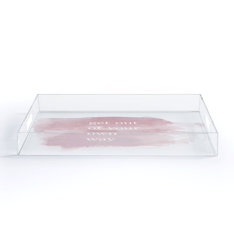 Chelsea Victoria Get Out Of Your Own Way Acrylic Storage