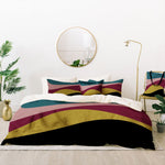 Colección de ropa de cama Color Poems Abstract Color Waves