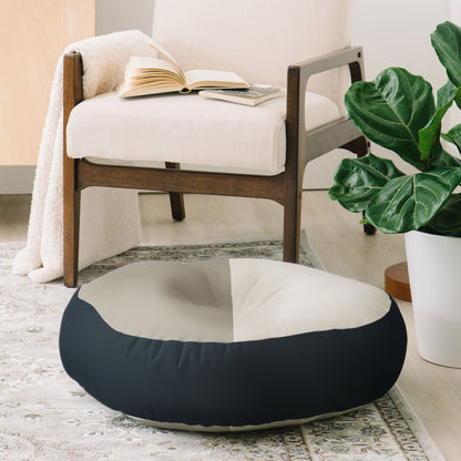 Colour Poems Color Block Abstract Xx Floor Pillow Collection - Decor Addict, LLC