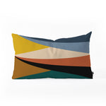 Colour Poems Geometric Triangles Bold Throw Pillow