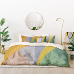 Colour Poems Geometric Triangles Rainbow Bedding Collection