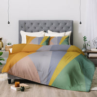 Colour Poems Geometric Triangles Rainbow Bedding Collection - Decor Addict, LLC