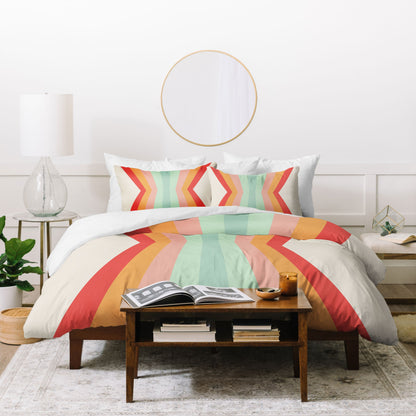 Colour Poems Retro Stripes Reflection Ii Bedding Collection - Decor Addict, LLC