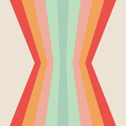 Colour Poems Retro Stripes Reflection Ii Bedding Collection - Decor Addict, LLC