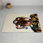 Colección de alfombras Domonique Brown Black Girl Magic No 2