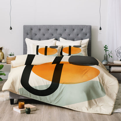Domonique Brown Oranges Bedding Collection - Decor Addict, LLC