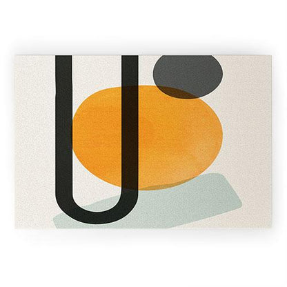 Domonique Brown Oranges Welcome Mat Collection - Decor Addict, LLC