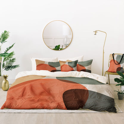 Emanuela Carratoni Winter Abstract Theme Bedding Collection - Decor Addict, LLC