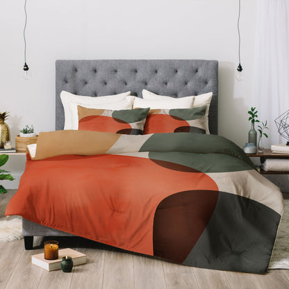 Emanuela Carratoni Winter Abstract Theme Bedding Collection - Decor Addict, LLC