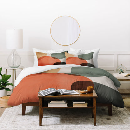 Emanuela Carratoni Winter Abstract Theme Bedding Collection - Decor Addict, LLC