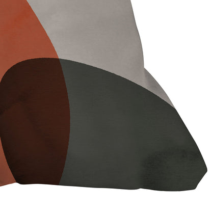 Emanuela Carratoni Winter Abstract Theme Throw Pillow - Decor Addict, LLC