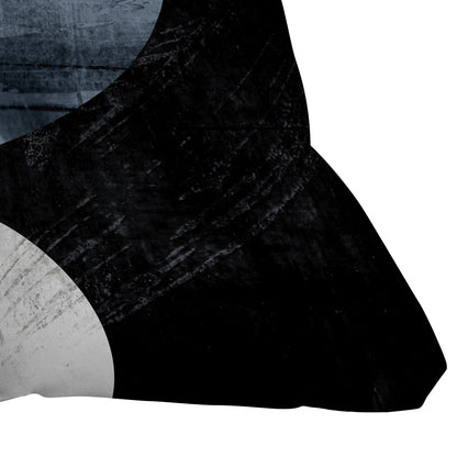 Galleryj9 Circles B&W Geometric Throw Pillow - Decor Addict, LLC
