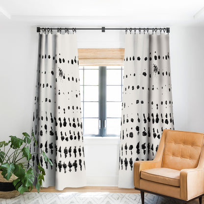 Galleryj9 Medium Dots Black and White Window Treatment - Decor Addict, LLC