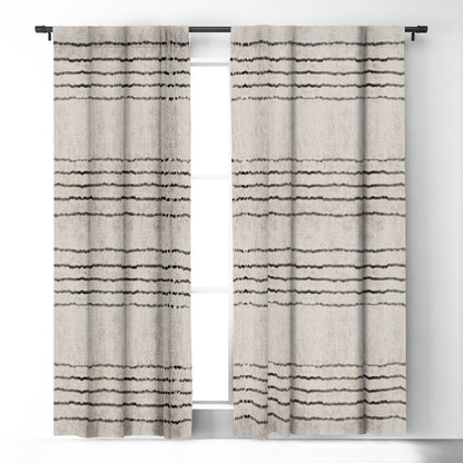 Holli Zollinger Linen Stripe Rustic Treatment - Decor Addict, LLC