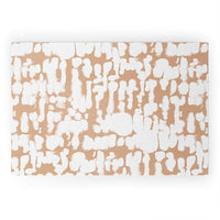 Jacqueline Maldonado Inky Inverse Terra Cotta Welcome Mat Collection - Decor Addict, LLC