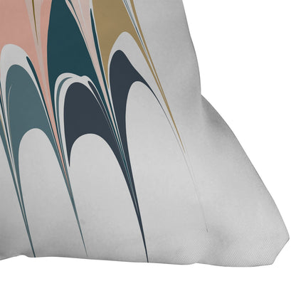 June Journal Zen Abstract Throw Pillow - Decor Addict, LLC