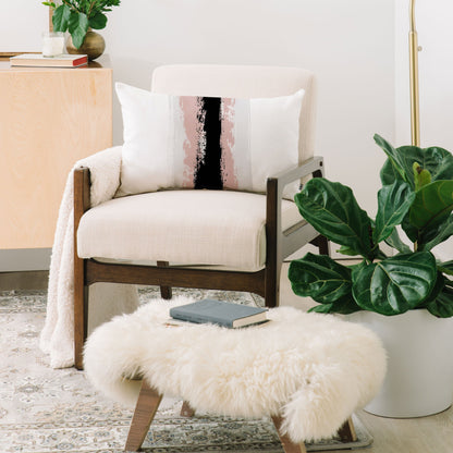 Kelly Haines Mixed Paint Stripes Throw Pillow Collection - Decor Addict, LLC