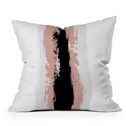 Kelly Haines Mixed Paint Stripes Throw Pillow Collection - Decor Addict, LLC