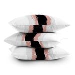 Kelly Haines Mixed Paint Stripes Throw Pillow Collection