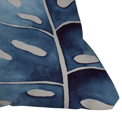 Kris Kivu Blue Botanicals II Throw Pillow Collection - Decor Addict, LLC