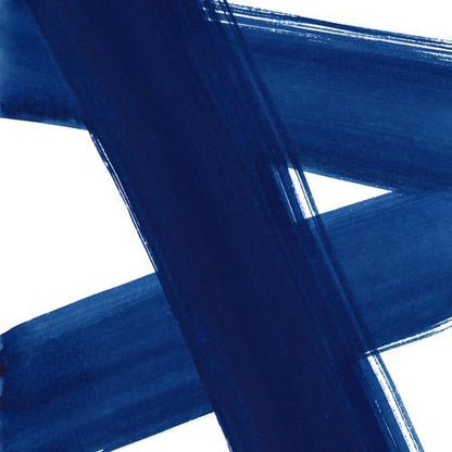 Kris Kivu Indigo Abstract Brush Strokes 4 Bedding Collection - Decor Addict, LLC