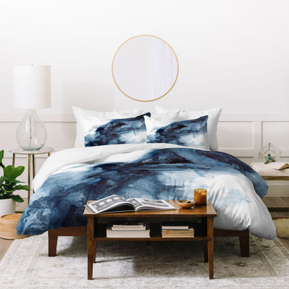 Kris Kivu Indigo Depths No 1 Bedding Collection - Decor Addict, LLC