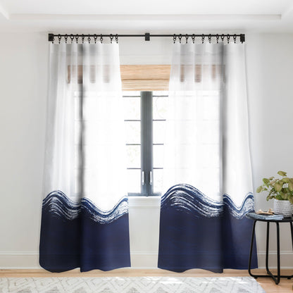 Kris Kivu Waves Of The Ocean Window Treatment - Decor Addict, LLC