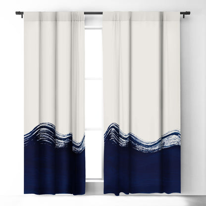 Kris Kivu Waves Of The Ocean Window Treatment - Decor Addict, LLC