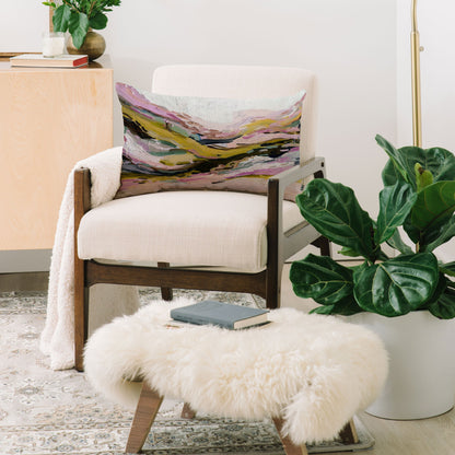 Laura Fedorowicz Connected Abstracted Throw Pillow - Decor Addict, LLC