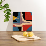 Little Dean Primary Abstract Cutting Board Collection