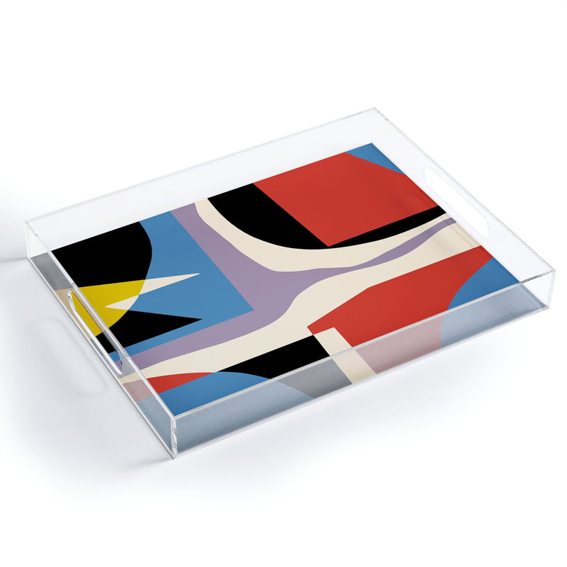 Little Dean Primary Abstract Acrylic Storage