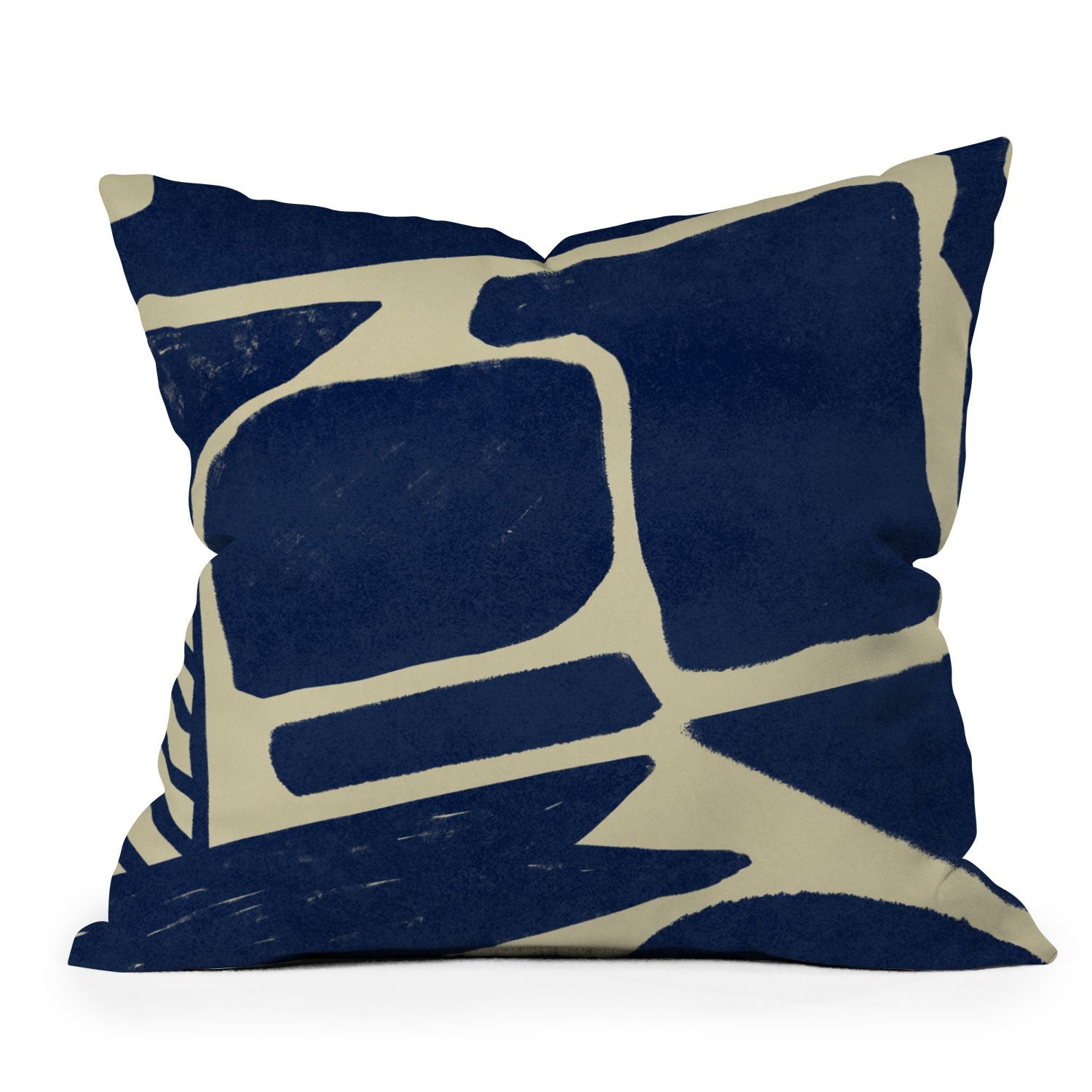 Lola Terracota Strong Shapes Throw Pillow Collection - Decor Addict, LLC