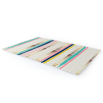 Marta Barragan Camarasa Abstract Geometric Strokes I Rug Collection - Decor Addict, LLC