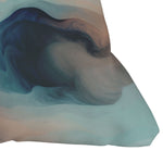 Marta Barragan Camarasa Abstract Tidal Waves Throw Pillow
