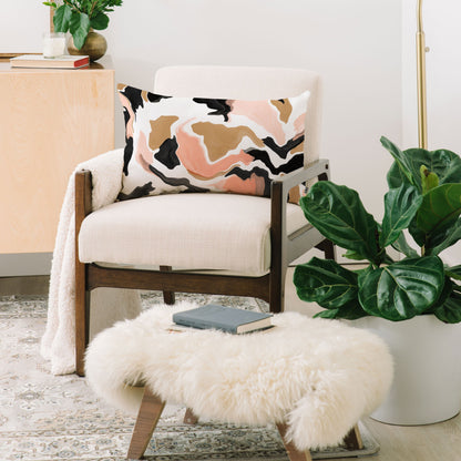 Marta Barragan Camarasa Modern Terrazzo Detail 36 Throw Pillow - Decor Addict, LLC