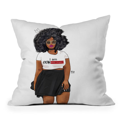 Mary Joak Extraordinary Woman Throw Pillow Collection - Decor Addict, LLC