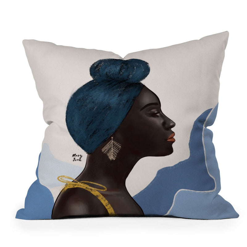 Mary Joak When You Stand Throw Pillow Collection