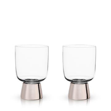 Copper Footed Tumblers by Viski®