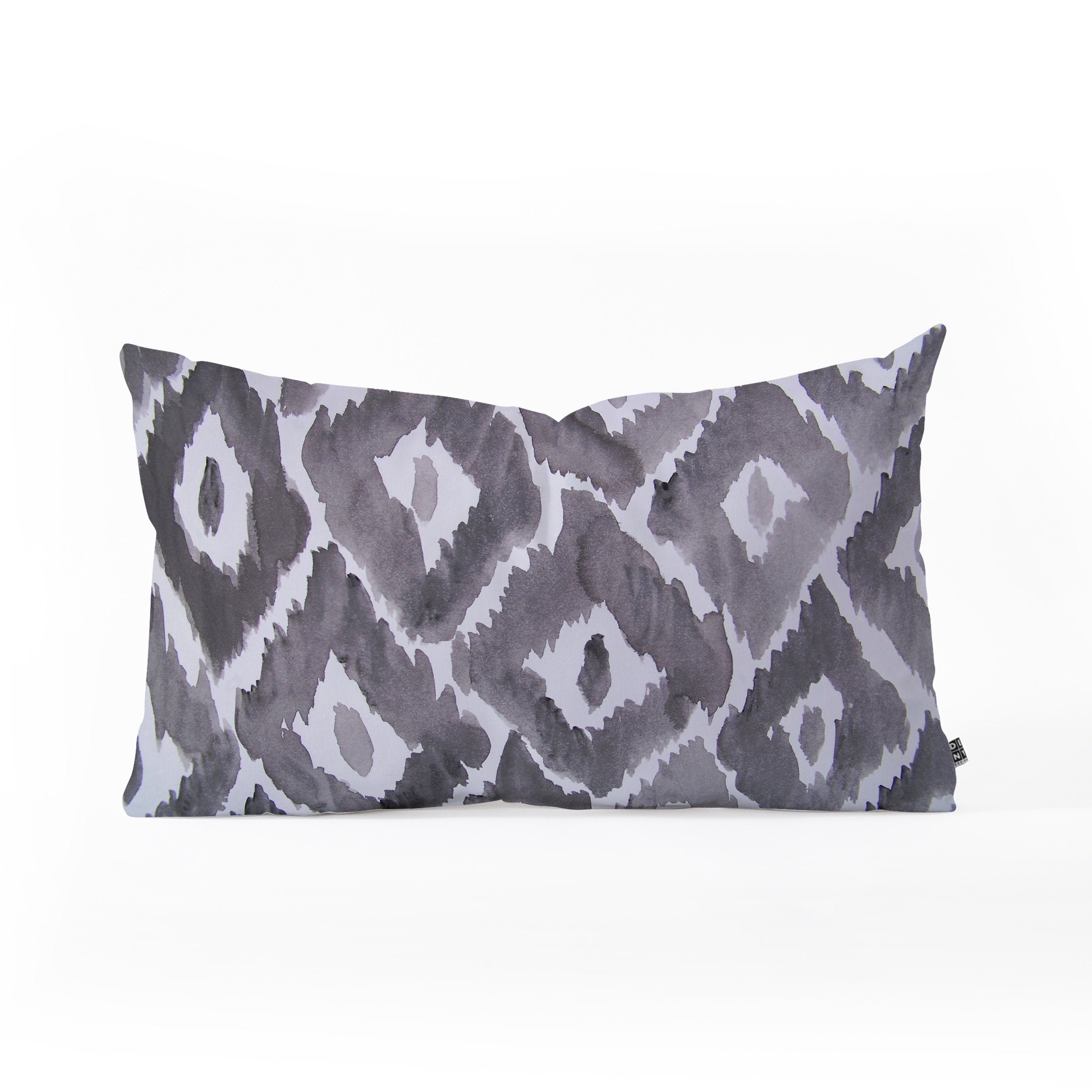 Natalie Baca Painterly Ikat Throw Pillow - Decor Addict, LLC